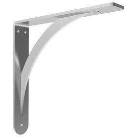 10in H x 10in D | Stainless Steel | Low Profile Stainless Steel Countertop Support Bracket | CSBID Series