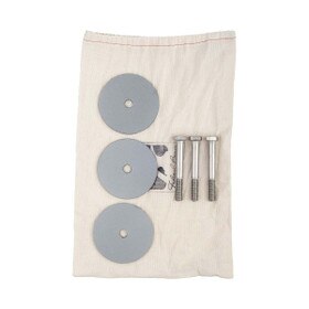 Post Mounting Kit Square 3 Bearing Plates & 3 Bolts