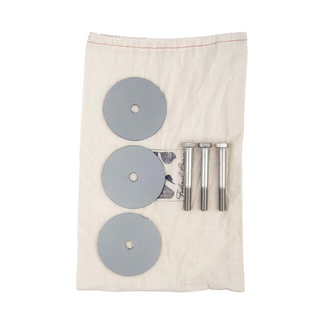 Post Mounting Kit Square 3 Bearing Plates & 3 Bolts
