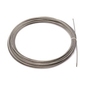 100' Long x 2mm Thick Stainless Steel Cable