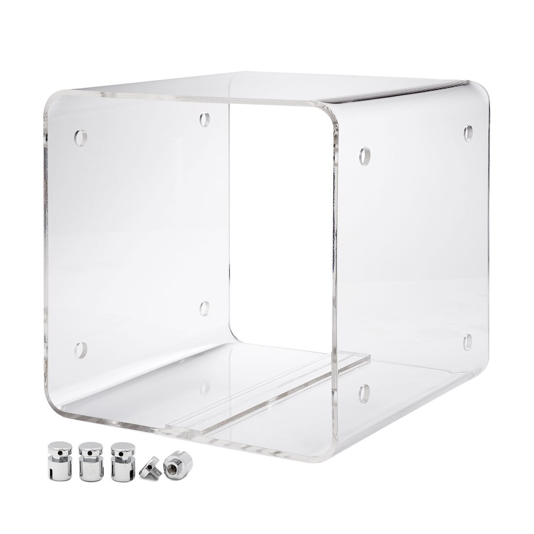 12"D X 12"L X 12"H Clear Cable Mount Display Cube Kit
