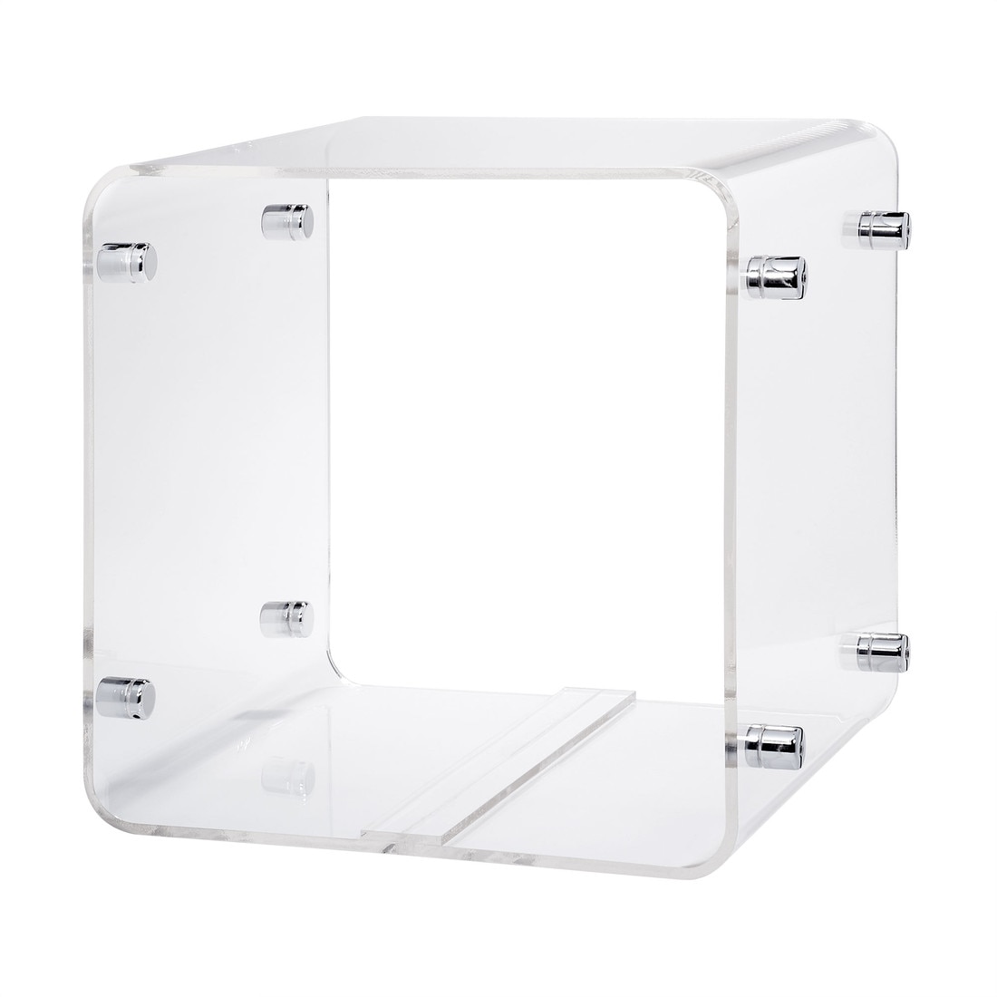12"D X 12"L X 12"H Clear Cable Mount Display Cube Kit