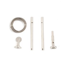 Wall To Floor Cable Shelving Shelf Kit
