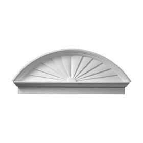 Fypon | Sunburst Combination Pediment