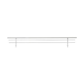 Rev-A-Shelf | 17in | Chrome Finish | Wire Shoe Rail