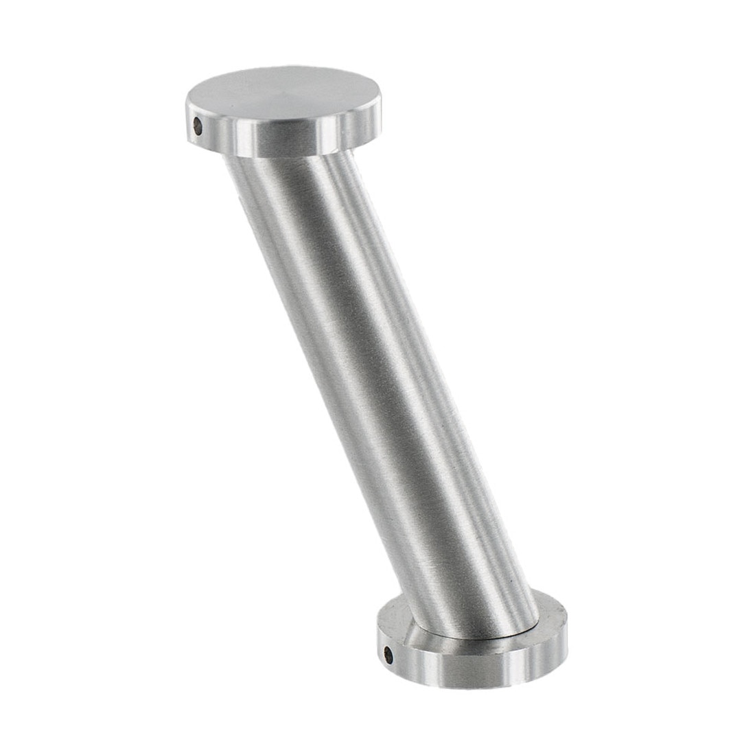 3-9/16in H x 1-3/16in Round x 1/4in Thick | Polished Chrome Finish Aluminum | Elevated Countertop Support Post
