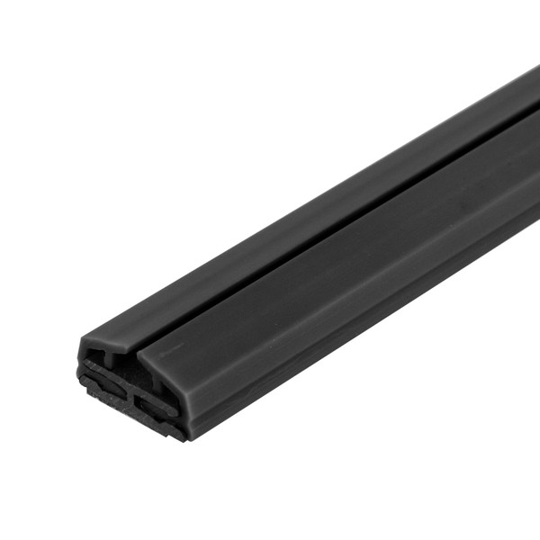 Casing Trim for 1/4in Panels | Black Finish PVC | With Adhesive Tape | 6ft Length