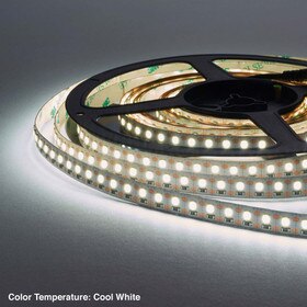 3/8" (10mm) Wide LED Tape Flexible Strip Lighting | 2835 Chip 8.7 Watts | 667 Lumens Per Foot 24V IP20 UL