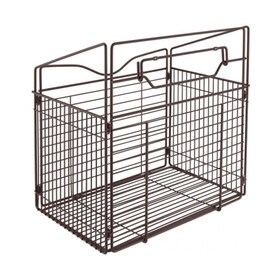Rev-A-Shelf | 21in | Oil Rubbed Bronze Finish | Tilt Out Hamper Basket