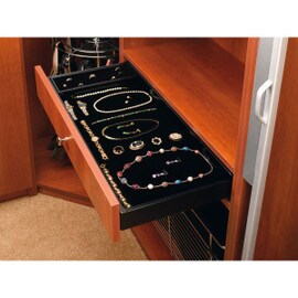 Rev-A-Shelf | 18in | Black | Small Undermount Jewelry Drawer