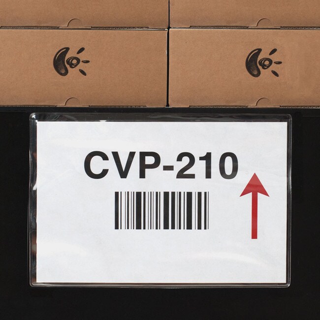 9in H x 6in Long | Open Long Side | Warehouse Price Tag Holder