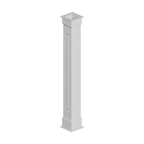 10" Shaft x 8-1/2" Inside Width x 96" Long Raised Panel Non Tapered Column Wrap