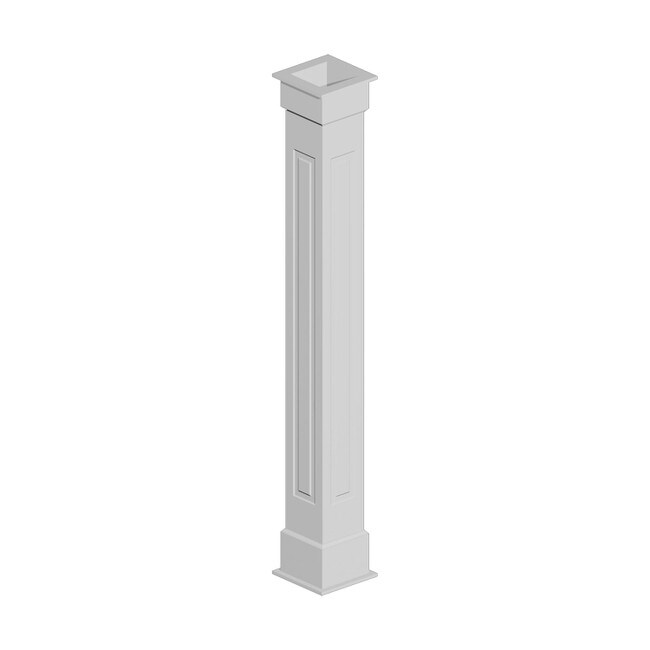 10" Shaft x 8-1/2" Inside Width x 96" Long Raised Panel Non Tapered Column Wrap