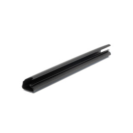 3/4" Wide Black Vinyl Lock Close Wire/ Cable Organization Channel with Adhesive - 8' Lengths