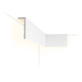 Orac | Duropolymer Polystyrene Crown Ledge Moulding | Primed White | 4-7/8in Height