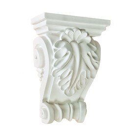 4-5/16" Wide x 6-1/2" High Primed White Polyurethane Corbel