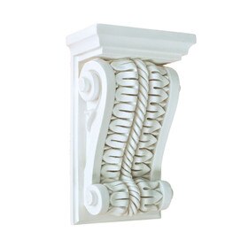 4-7/8" Wide x 7-3/4" High Primed White Polyurethane Corbel