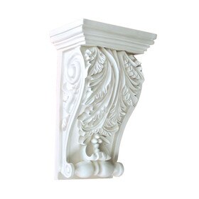 5-3/16" Wide x 8-1/4" High Primed White Polyurethane Corbel