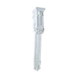 5" Wide x 26-7/8" High Primed White Polyurethane Corbel