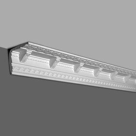 4-3/4in Face x 3-1/2in H x 3-1/4in Proj | Primed White Polyurethane | Crown Moulding