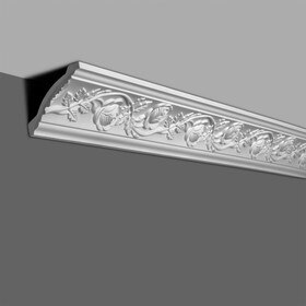 5-1/8in Face x 3-3/8in H x 3-7/8in Proj | Primed White Polyurethane | Crown Moulding