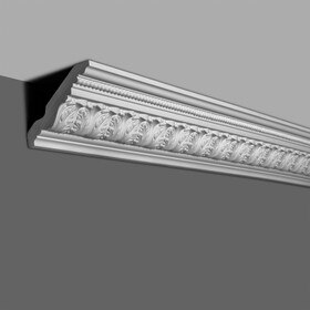 6in Face x 3-3/4in H x 4-3/4in Proj | Primed White Polyurethane | Crown Moulding