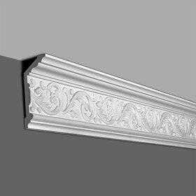 6-7/16in Face x 5-7/8in H x 2-1/2in Proj | Primed White Polyurethane | Crown Moulding