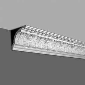 5-7/8in Face x 4-5/16in H x 4-1/8in Proj | Primed White Polyurethane | Crown Moulding