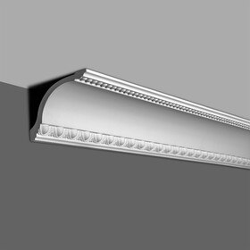 6-7/8in Face x 4-1/4in H x 5-1/4in Proj | Primed White Polyurethane | Crown Moulding