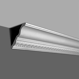 7in Face x 5-1/4in H x 4-1/2in Proj | Primed White Polyurethane | Crown Moulding