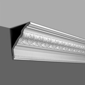 8-1/2in Face x 6-7/8in H x 5-1/8in Proj | Primed White Polyurethane | Crown Moulding