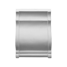 4-3/4in H x 4-5/8in Proj | Primed White Polyurethane | Crown Moulding | Edge Center