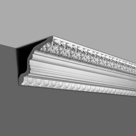 8-1/8in Face x 5-1/2in H x 6in Proj | Primed White Polyurethane | Crown Moulding