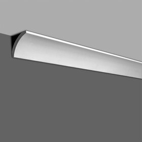 3-5/8in Face x 2-3/8in H x 2-3/4in Proj | Primed White Polyurethane | Crown Moulding