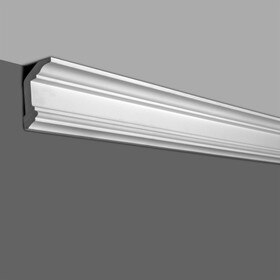 4-1/2in Face x 3-7/8in H x 2-1/4in Proj | Primed White Polyurethane | Crown Moulding