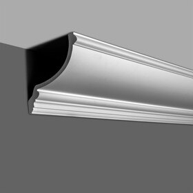 8-5/8in Face x 6-1/2in H x 5-3/4in Proj | Primed White Polyurethane | Crown Moulding