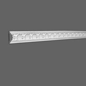 2-1/4in H x 3/4in Proj | Primed White Polymer Panel Moulding