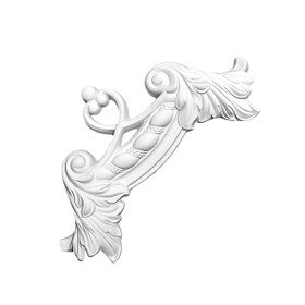 9in H x 1-1/4in Proj | Primed White Polyurethane | Mitreless Corner Cover Panel Moulding Accessory