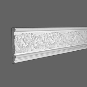 7-1/16in H x 1in Proj | Polyurethane | Frieze Moulding | Style DEM-390