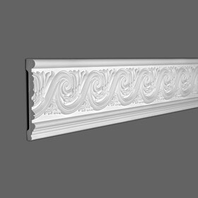 7-1/16in H x 1in Proj | Polyurethane | Frieze Moulding | Style DEM-392