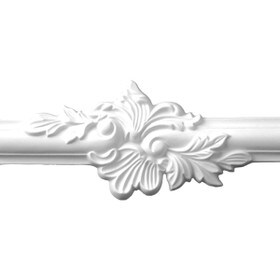 4-3/8in H x 9-1/4in W | Primed White Polyurethane | Straight Butt Joint Panel Moulding Accessory