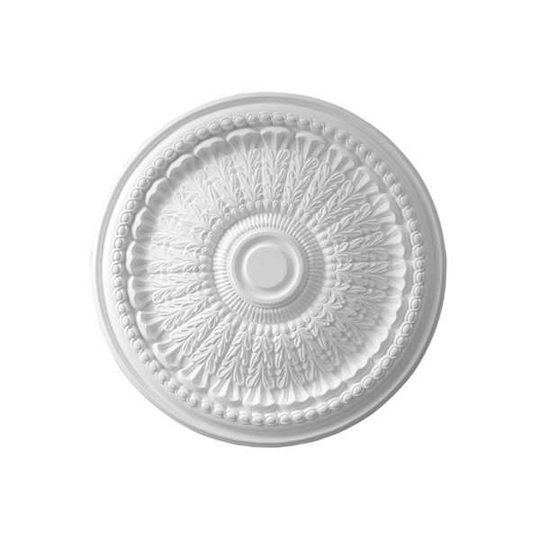 27-1/8in Dia | Primed White Polyurethane | Decorative Ceiling Medallion