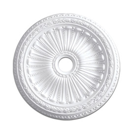 35-3/16in Dia | Primed White Polyurethane | Decorative Ceiling Medallion