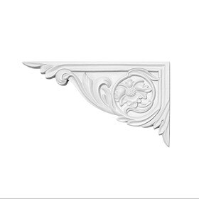 11in W x 6-5/16in H | Primed White | Stair Bracket