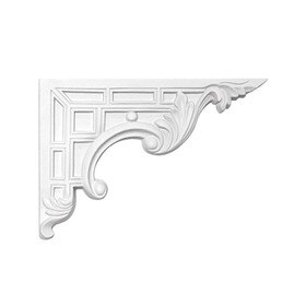 9in W x 7in H | Primed White | Right Stair Bracket