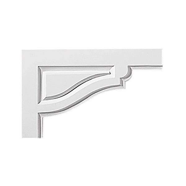 11-13/16in W x 7-1/2in H | Primed White | Stair Bracket