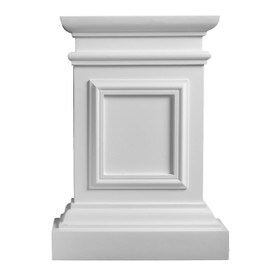 23-5/8in W x 31-5/8in H | Primed White Polyurethane | Plinth