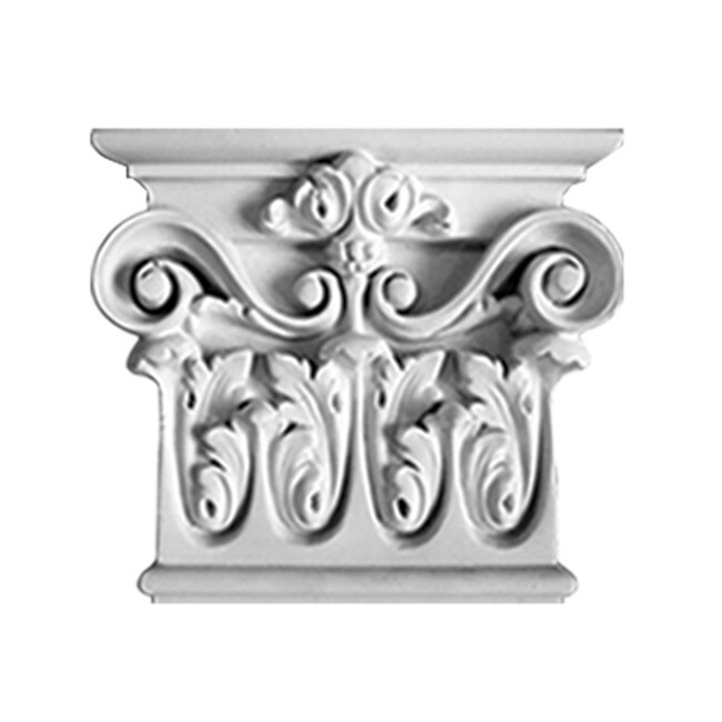 10-1/16in W x 8-1/4in H | Primed White Polyurethane | Capital