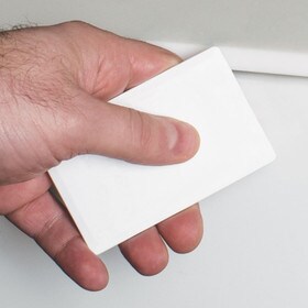 White Used Card for RFID Functoin Concealed Digital Lock