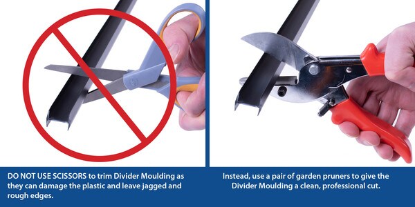 1/16in Styrene | Divider Moulding